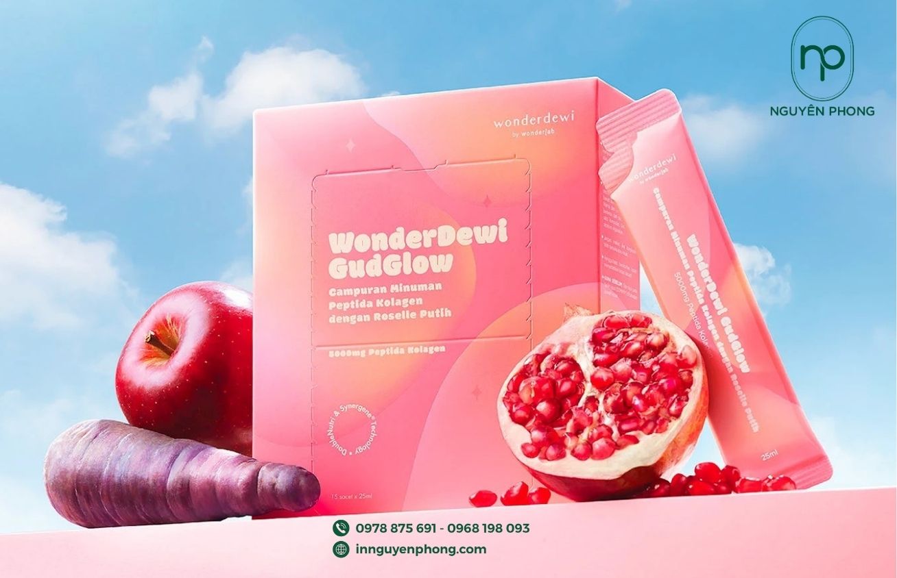 Mẫu hộp mềm đựng collagen thiết kế đẹp